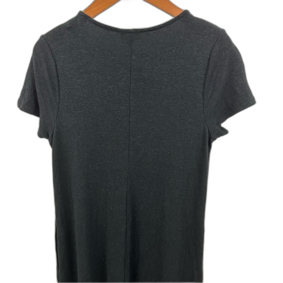 Pure Jill Short Sleeve Linen Blend Midi Dress Size Small - Picture 14 of 14